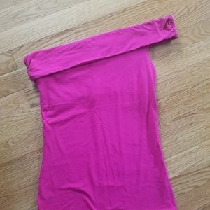Victoria's Secret Fuschia one shoulder top